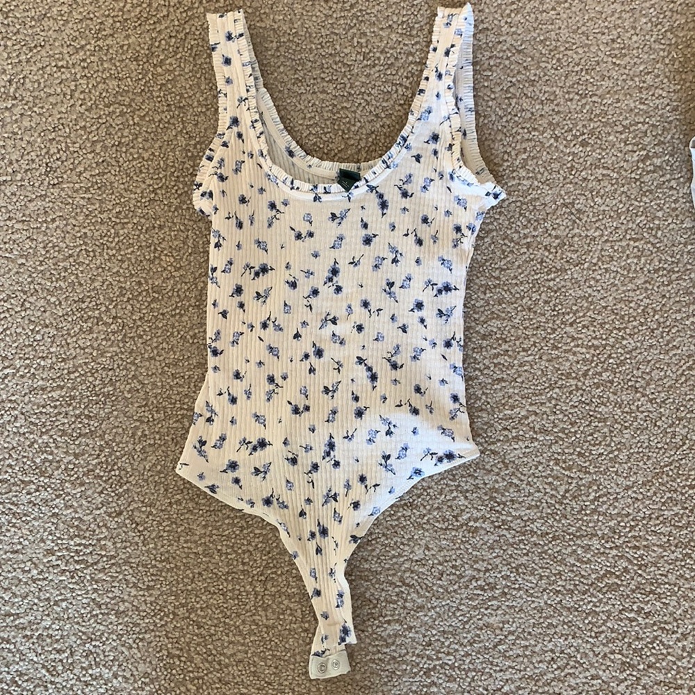 Target Wild Fable Ruffled bodysuit